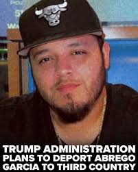 President Donald Trump's administration plans to deport Kilmar Abrego  Garcia to a country that's not his native El Salvador after he's released  from jail in Tennessee, a federal prosecutor said.  https://abc7chicago.com/post/kilmar-abrego-garcia-case ...