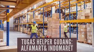 Tak jauh dari alfamart pasti terdapat sebuah mini market pesaing yang bernama indomaret. Tugas Helper Alfamart Indomaret Ulasan Lengkap Jobdesk Di Gudang