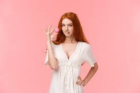 Premium Photo Sassy And Seductive Alluring Redhead Girl Cant Resist Temptation Want Eat Delicious Dessert