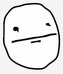 Explore more searches like straight face emoji meme. General Discussion Cherry Poker Face Meme Clipart 85985 Pinclipart