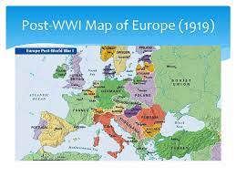 It comprises the westernmost ration of eurasia. Do Now Compare The Map Labeled Pre Wwi With The Post Wwi Map And Answer The Questions Below In Your Notebook List 2 European Empires That Existed Prior Ppt Download