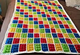 Lego baby blanket by andrea baker. Lego Crochet Blanket Pattern Youtube Video Instructions