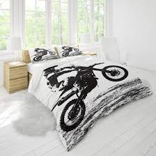 9 best comforters to keep you cozy all night long. Vichonne Dirt Bike Bedding Sets Twin Size 3 Piece Motocross Racer Extreme Sports Theme Duvet Cover Sets With Pillowcases For Teens Boys Girls Bedroom Decorative White Black No Comforter Kids Furniture Decor Storage Toys
