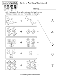 Search through 52646 colorings, dot to dots, tutorials and silhouettes. Picture Addition Worksheet Free Kindergarten Math Worksheet For Kids