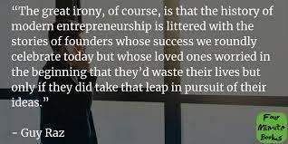 But rather with a little spark. How I Built This Summary And Review Four Minute Books