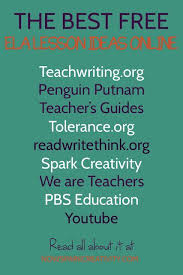 Teachers Check Out This Guide To Free English Language Arts Web Resources For Middl English Teacher High School High School Lesson Plans Language Arts Lessons