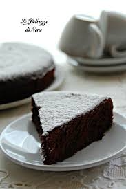 Torta Al Cacao Che Rimane Morbida E Umida Senza Lievito Con Bimby E Senza Torte Idee Alimentari Torta Facile
