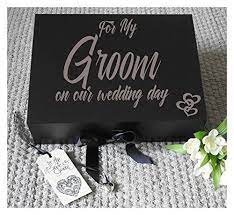 Grooms Box Wedding Keepsake Groom Gift Box Groom Gift Box From Bride Wedding Gift Box Hu Wedding Day Gifts Wedding Gifts For Groom Wedding Gifts For Bride