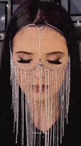 How to Sew Rhinestone Onto A Viel