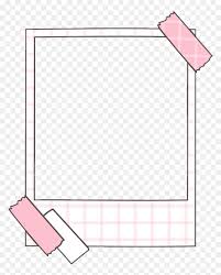 Browse And Download Aesthetic Polaroid Frame Transparent Cute Tumblr Transparent Frames Hd Png Download Pink Frame Png Find Seni Buku Kartu Bingkai Foto
