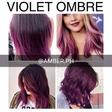 I'm not a professional, but i've been dyeing my hair for 20 yrs! Violet Ombre Hair Color Shopee Philippines