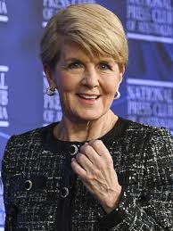 Julie Bishop new hair: Former politician Julie Bishop debuts new hair cut 