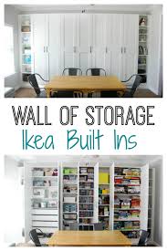 Learn how to build a recessed storage cabinet for an attic bedroom wall on diynetwork.com. Ikea Built Ins For Storage Create A Wall Of Built Ins To Maximize Space