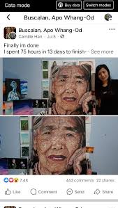 Oil painting for sale at Mindanao art exhibit