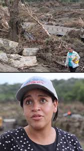 Ilda Mendoza, two weeks away from going into labor, is among those  searching for elderly couple Alicia and José Olvera in Kerr County, Texas,  after catastrophic flooding broke out