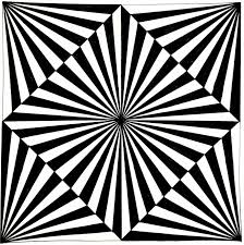 Black And White Optical Illusion Drawing Art Dessin Desing Vasarely Optik Illuzyon Sanati 3d Cizimler Iluzyonlar