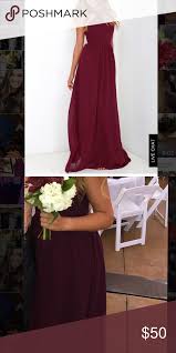 Lulus Air Of Romance Burgundy Maxi Dress Lulus Air Of Romance Burgundy Maxi Dress Size Small Only Worn Once For 3 Ho Burgundy Maxi Dress Lulu Dresses Dresses