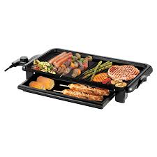 A small electric grill is perfect for a typical apartment or condo balcony, and they're easy to pack up for a vacation getaway. Mistral Teppanyaki Bbq Grill Electric Non Stick 2000w Black Home Appliances
