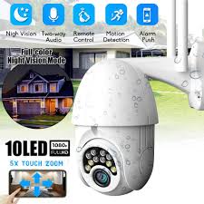 The most advanced security camera is a ptz camera. 1080p Hd Ptz Ip Camera Wifi Outdoor Speed Dome Wireless Wifi Security Camera Pan Tilt 4x Digital Zoom 2mp Network Cctv Surveillance Buy At A Low Prices On Joom E Commerce Platform