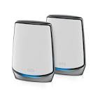 Orbi 12-Stream Tri-Band AX6000 Whole Home Mesh Wi-Fi 6 System (RBK852-100CNS) - 2 Pack Netgear