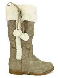 Les nouveautés indispensables qui font le style à elles seules sont ici ! Botte Fourree Grise Libra Pop Botte Grande Pointure Avec Interieur Fourre