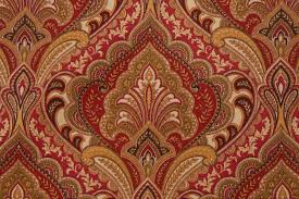 Fabric By The Yard Richloom John Wolf Grovedale Printed Polyester Outdoor Fabric In Spice 8 95 Per Yard Fabric Guru Com Outdoor Fabric Fabric Prints
