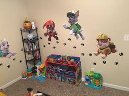 My Sons Paw Patrol Bedroom Paw Patrol Bedroom Paw Patrol Room Kids Room