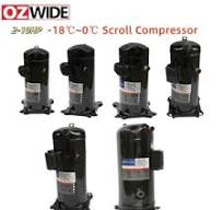 R22 380V 50Hz 7-12HP 100000BTU Daikin Scroll Compressors ...