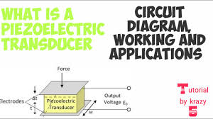 Piezoelectric circuits, schematics or diagrams. What Is A Piezoelectric Transducer Circuit Diagram Working Applications Advantage Krazy 5 Youtube