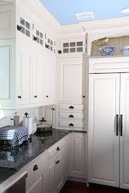 White Painted Cabinetry Counter Wall Cabinet Detail With 3 Drawers Refrigerator Features Kitchen Design Small Custom Kitchen Remodel Kitchen Remodel Small
