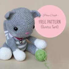 Kedi Abby Tabby Yapimi Free Pattern Amigurumi Kedi Sevimli Kediler Maymunlar
