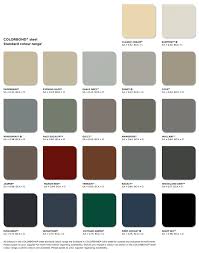 what are the available colorbond colours for my roof