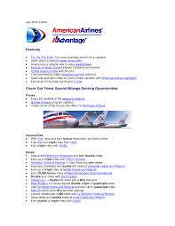 Benefits of airline insurance with aig. Https Www Aa Com Content Images Aadvantage Newsletters 2003 07 July2003 Pdf