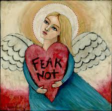 Fear Not Angel Painting | angel art | angels art | angel art prints | art  videos | folkart | Lincoln | Abraham Lincoln | Abraham Lincoln quotes |  Christian Art |
