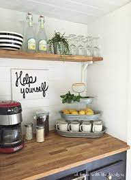 Maybe you would like to learn more about one of these? How To Build A Beverage Bar At Home With The Barkers Coffee Bar Home Bars For Home Home Kitchens