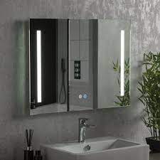 Round illuminated mirrors add softness to your space and, they make the perfect vanity mirrors. Symple Stuff Stockholm Fog Free Bathroom Mirror Wayfair Co Uk Bathroom Mirror Bathroom Mirror Lights Led Mirror Bathroom