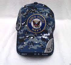 United States Navy Blue Digital Web Rd Logo Military Veteran Hat 282 Kn Mt Veteran Hats Navy Hats Rd Logo