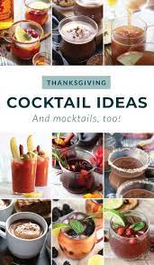 Strain into an ice filled glass and top with 2 oz ginger beer. Festive Thanksgiving Cocktails Best Thanksgiving Drinks Fit Foodie Finds