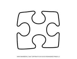 Large blank printable puzzle pieces. Blank Puzzle Piece Template Free Single Puzzle Piece Images Pdf