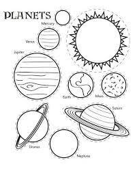 Dibujos De Planetas Para Colorear