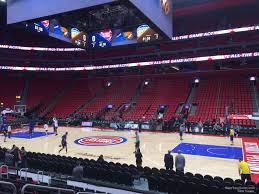 Little Caesars Arena Section 107 Detroit Pistons