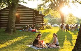 This lime soda is a refreshing drink for a picnic. Picnics In The Park Wolf Trap