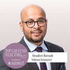 Our third fund selector Sivadeet Baruah from Sukoon Insurance featured in  Top UAE Fund Selectors 2022