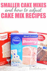 Add eggs and oil and beat until smooth. Smaller Cake Mixes How To Adjust Cake Mix Recipes