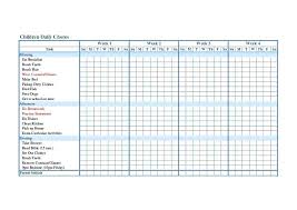 69 memorable daily chart template