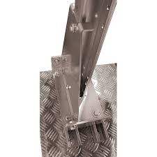 When the collapsible guardrail system is in its folded position, there are clean sight lines from the ground level, while yet preserving the building's architectural integrity. W W Guard Rail En 81 20 Foldable W W