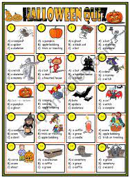 Stocksy / katarina radovic these free, printable halloween cards are a great way that you. Halloween Quiz Key Included Esl Worksheet By Jazuna