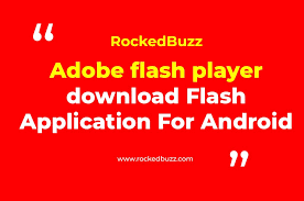 Full adobe flash support has been nixed with the arrival of android 4.1 jelly bean, and often even ics handsets now ship without the controversial piece of software. Adobe Flash Player Download Flash Application For Android Rocked Buzz