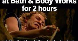 When Get Stuck With The Girl From Bath And Body For 2 Hrs Silenceofthelambs Me As A Girlfriend Funny Pictures Bones Funny