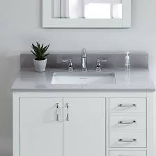 Matrix designs shop all >. Tile Top Engineered Marble 37 Single Bathroom Vanity Top Reviews Wayfair